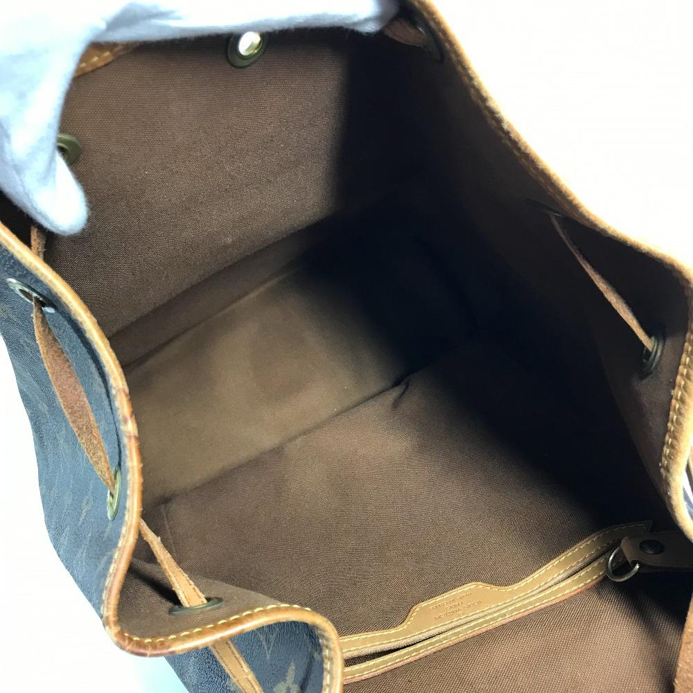 Louis Vuitton M51135 Monogram Montsouris GM backpack bag Backpack  Brown