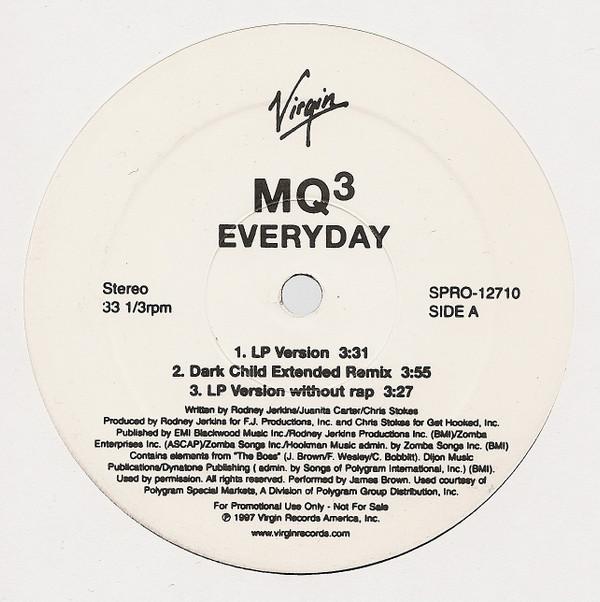 

12inch Record MQ3 - Everyday SPRO12710PROMO Virgin 1997 US Rap & Hip-Hop/R&B Used