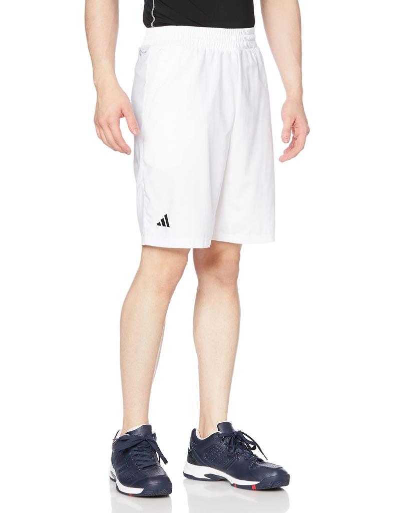 Adidas NEG73 Club Tennis White Size 4L Men's 3-Stripes Shorts, (HS3251),