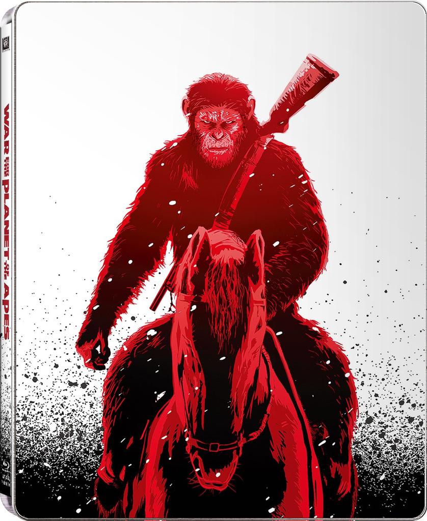War for the Planet of the Apes 3D 2D Set with Steelbook & Blu-ray [Blu-ray]