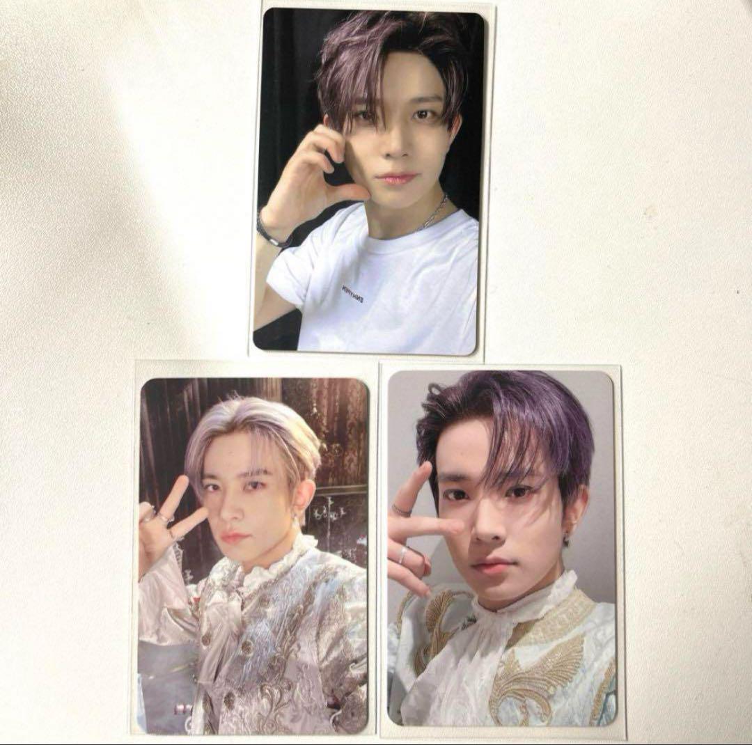 

[USED] ENHYPEN Heeseung HEESEUNG Fate Tour QQ Trading Cards (3 Cards)