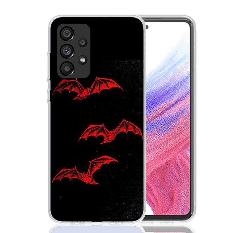 Gothic Vampire Scarlet Art Phone Case For Samsung Galaxy A17 A16 A14 A15 A13 A57 A56 A54 A55 A53 A37 A36 A34 A35 A33 A26 A24 A25