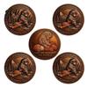 Encouragement Token Emotional Support Coin Inspirational Monkey Challenge Pocket Double?Sided Collectible for Friends Family Motivation Keepsake