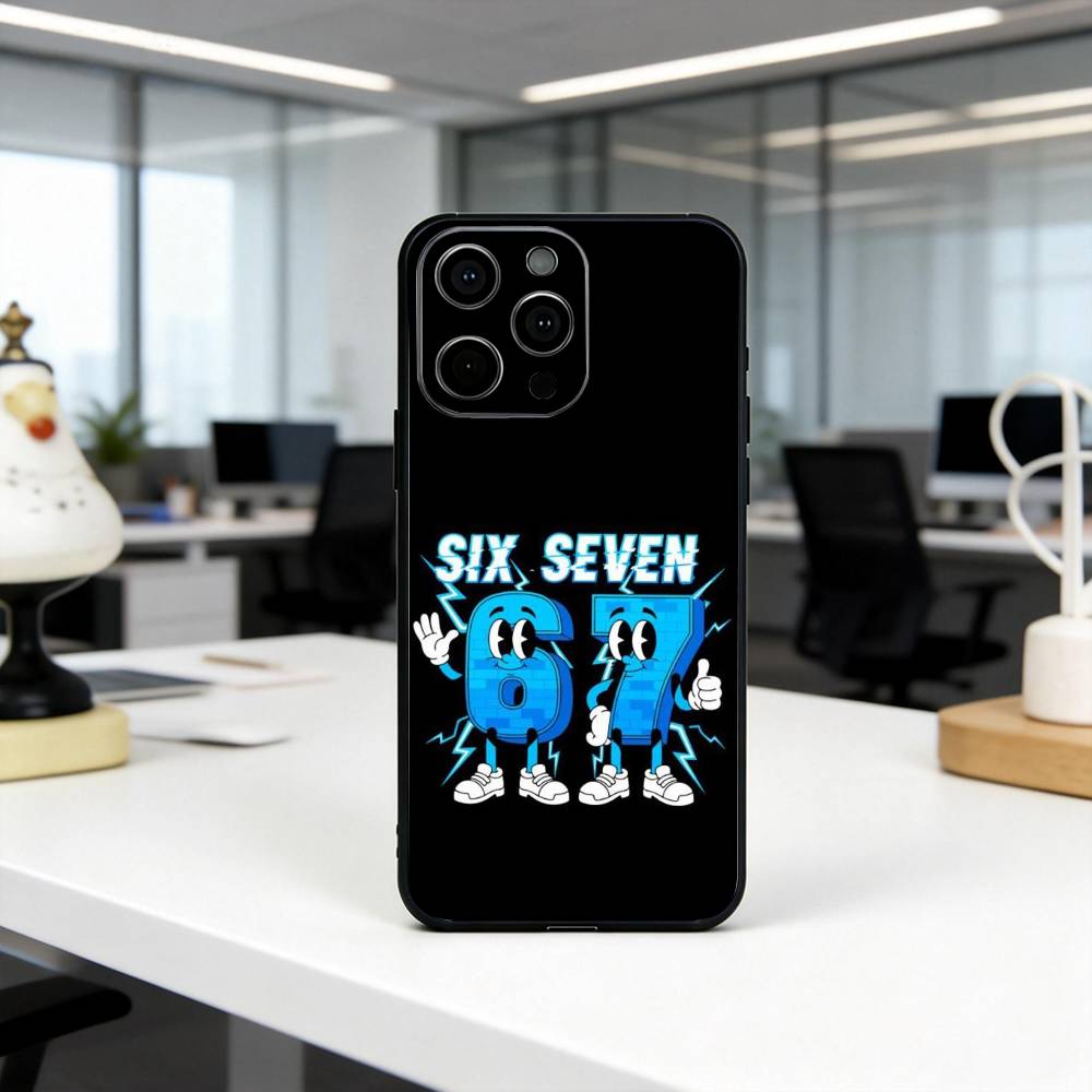 Six Seven 67 SS Phone Case Silicone Soft For IPhone 17 16 15 14 13 12 11 X XR Plus Pro Max Plus