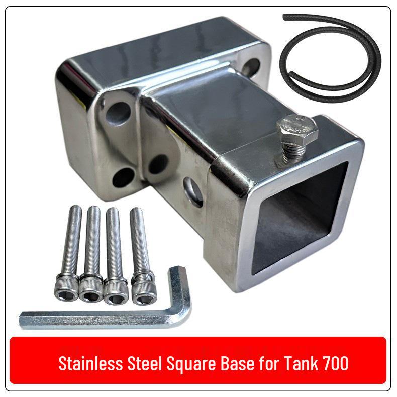Tank 700 Hi4-T Trailer Converter: Square Hole Base for RV Towing Hitch Modification