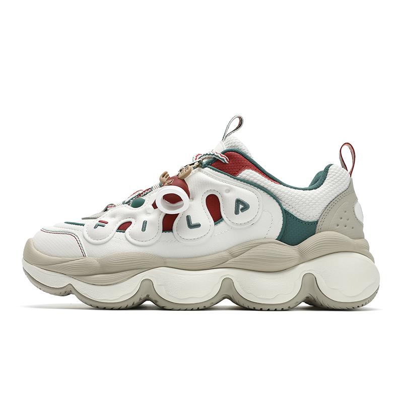 FILA Pease Fashion Comfortable Durable Low-Top Casual Shoes Women sneaker White F12W511109FSC