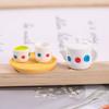 Model Dollhouse Miniature Teapot Cups Set Kettle Simulation Teapot Model  Dollhouse Accessories