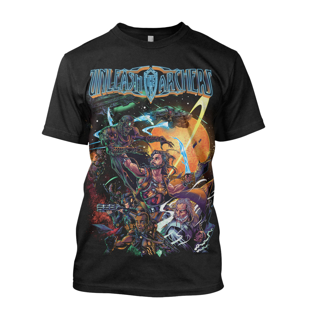 Fit Unleash The Archers Band Graphic Cotton Tshirt Unisex Summer Short Sleeve Fashion Brand Tee Luxury Casual Vintage Retro