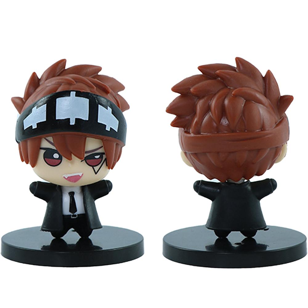 Anime Mash Burnedead Figure Magic and Muscles Lemon Irvine Lance Crown Figurine  Dot Barrett Action Figure Mini PVC Models Gifts