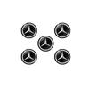 BTY4  Car Key Stickers Auto Control Keychain Emblem For Mercedes Benz C180 C200 C260 C300 W108 W124 W126 W140 W168 W169 Accessories