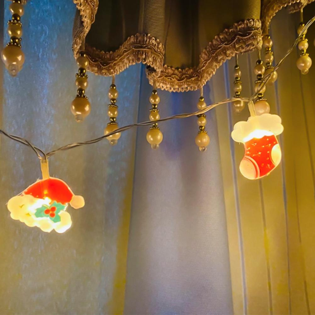 1.5/3/6m LED Christmas Decoration String Light Santa Claus Christmas Trees Battery USB Copper Wire Lighting for Home Decor