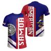 3D Gedrucktes Amerikanisch-Samoa Polynesisch Sommer Muster T-Shirt Herren Damen T-Shirts Rundhals Kurzarm Unisex Harajuku Herren Tees