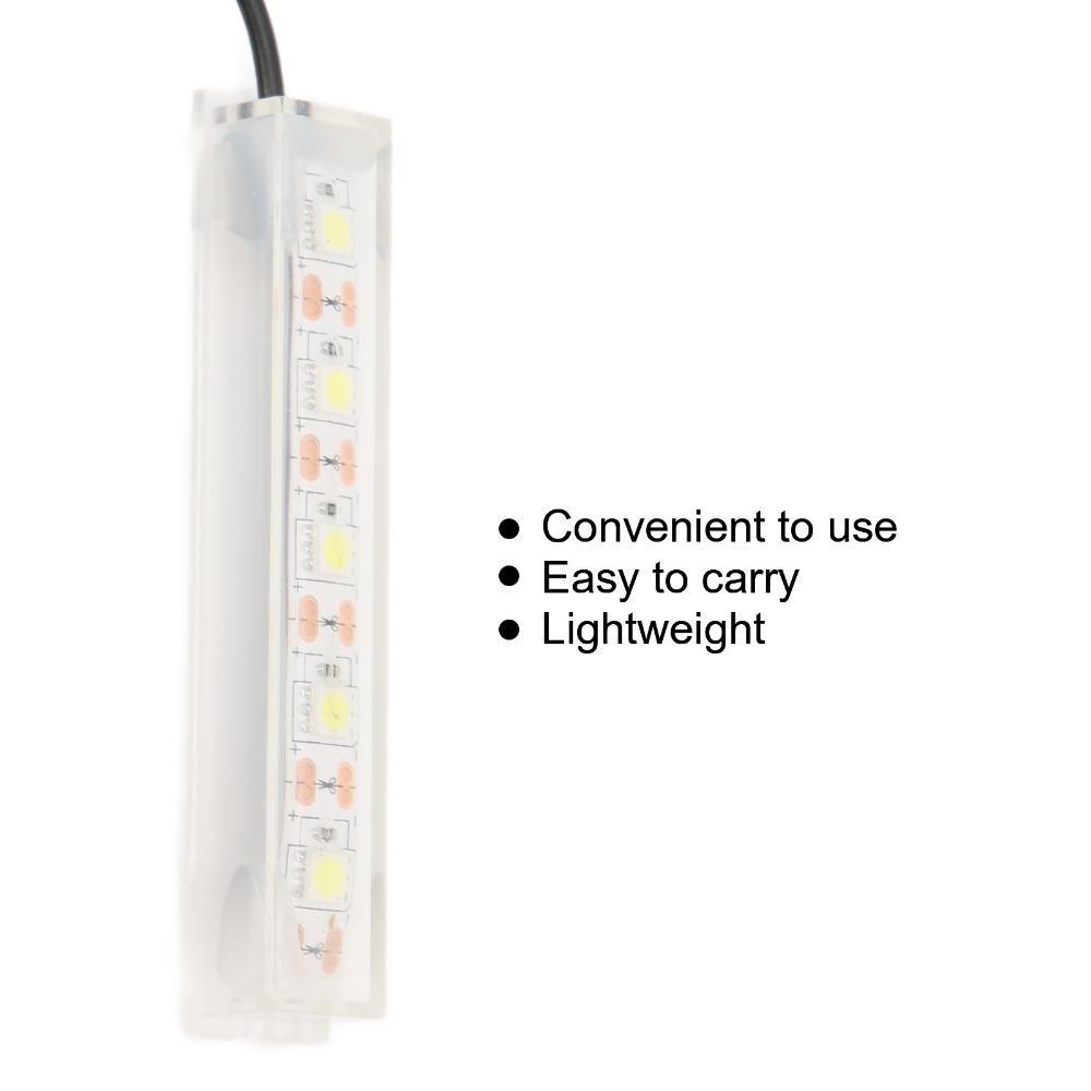 White Light Aquarium LED Light Small Size Betta Fish Tank Light Fish Tank Light Fish Tank