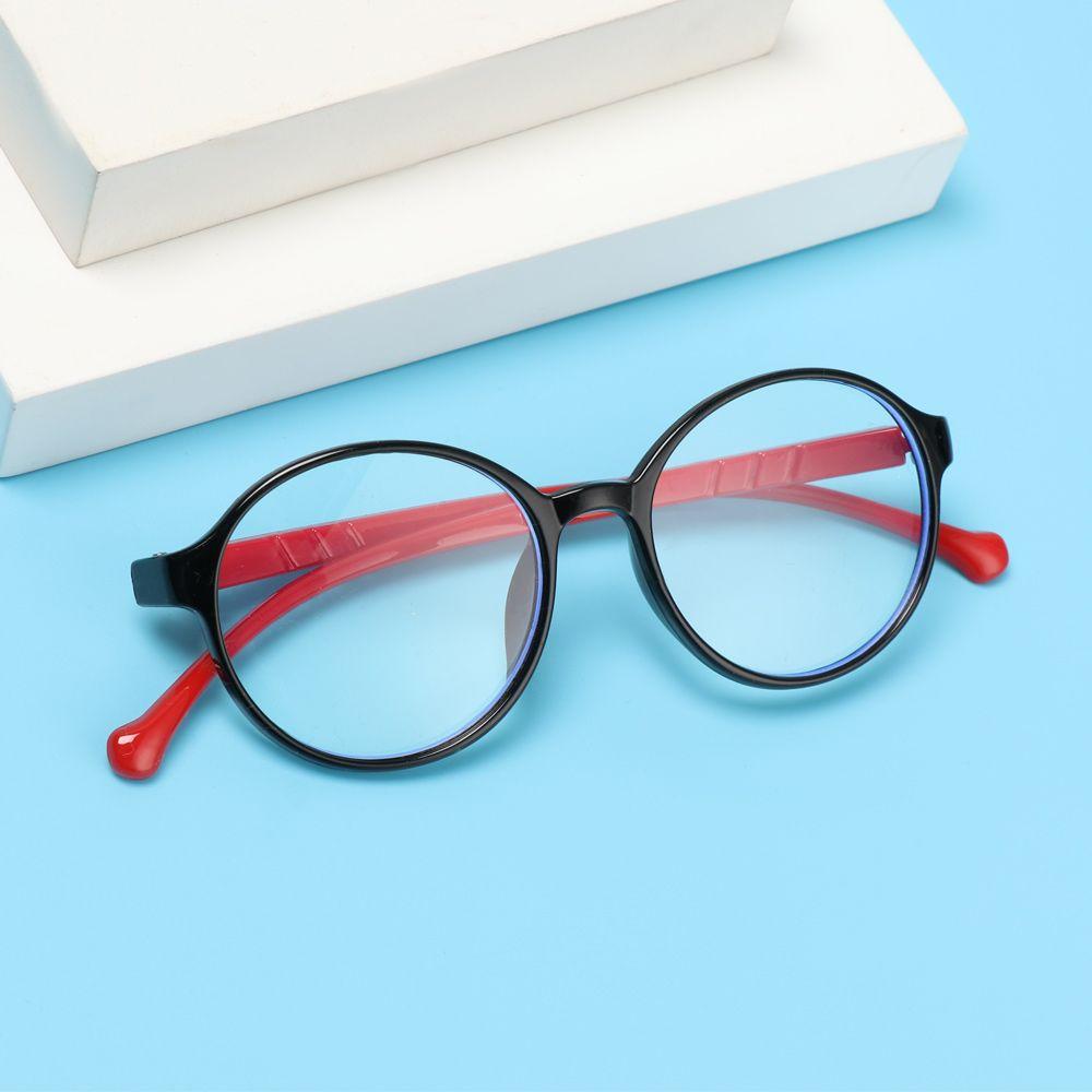 

Ультралегкая оправа, круглые детские очки, детские очки, защита глаз, анти-синий цвет очков розовый
