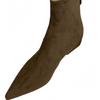 French Pointed Trouser Boots Two Wear Women's Boots 2025 Autumn and Winter New Short Boots Inner Fashion Boots
