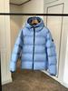 Couple down jacket winter men's down white duck down jacket men's and women's hooded trendy down jacket