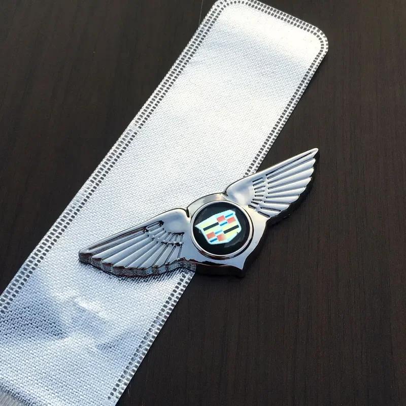 

Car Front Grille Wings Sticker Badge for Cadillac Seville XT4 CT4 CT5 ATS SLR STS EXT CTS Escalade Coupe Exterior Accessories