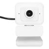 White Web Cam High Resolution 1080P 30fps 360 Degrees  Rotation USB Computer Webcam for Live Broadcast Online Class