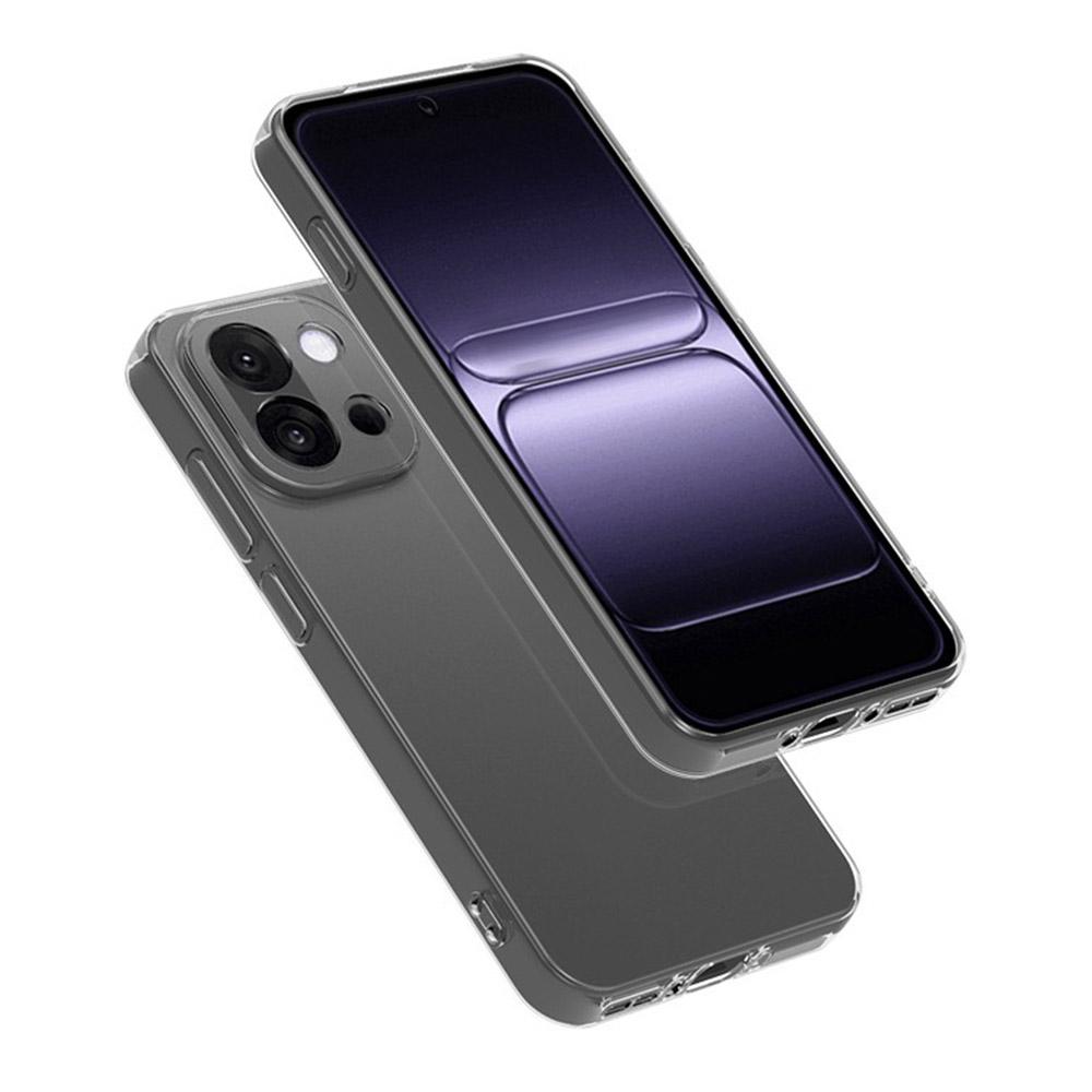 

For OnePlus 13T 5G Back Cover Ultra Thin Flexible TPU Clear Phone Case As Shown A