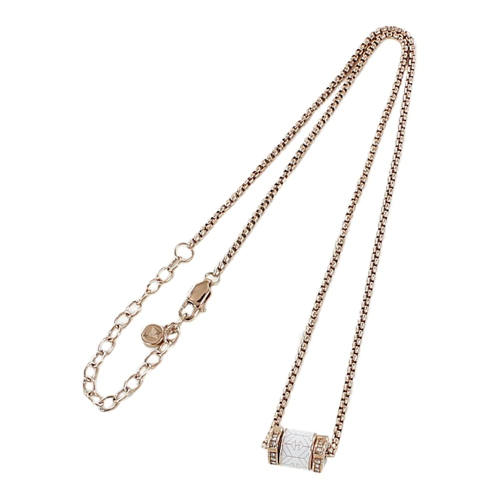 Emporio Armani Rose Gold Necklace EGS2828221 Women's [Used]