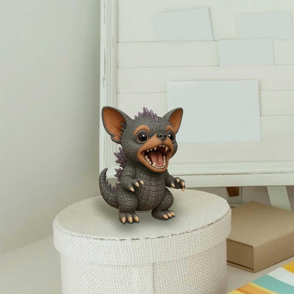 Cute Dogs, Funny Dog Figurine Home Decor, Handmade Dog Sculpture For Home Desktop Bookshelf, Puppy Statue Memory Gifts For Pet Lovers