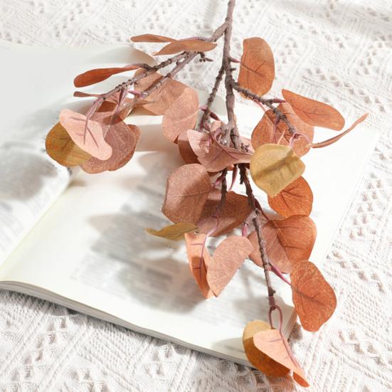 1Pc Simulation Plant Bright Color Delicate Vivid Special Easy to Maintain Artificial Leaf for Office
