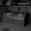 Car Interiors Leather Storage Box Toolcase Multiuse Organizer Bag For Volvo Rdesign V60 V40 XC90 S60 C30 XC60 V50 V70 XC40 S80