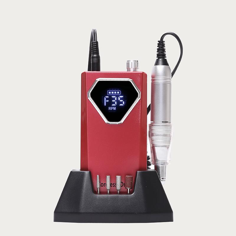 

Высокоскоростная дрель для ногтей SY902: 0-35 000 об/мин, Низкий уровень шума, Без нагрева, Идеально для маникюра и снятия ногтей.