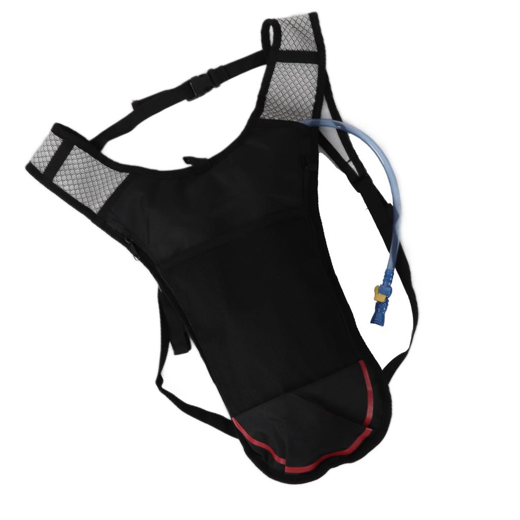Hydration Pack Lightweight Breathable Multifunctional Water Backpack with 2L Water Bag Straw for Running Hiking Cycling