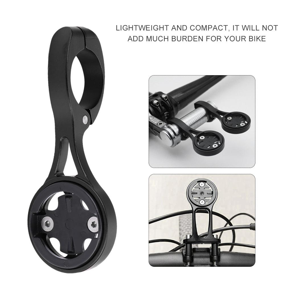 Cycling Bike GPS Computer 22.2mm Handlebar Mount Extension Bracket Holder for IGPS Black