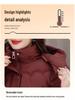2025 Winter Women's Plus-Size Mid-Length Cotton Jacket - Warm and Fashionable for Mothers