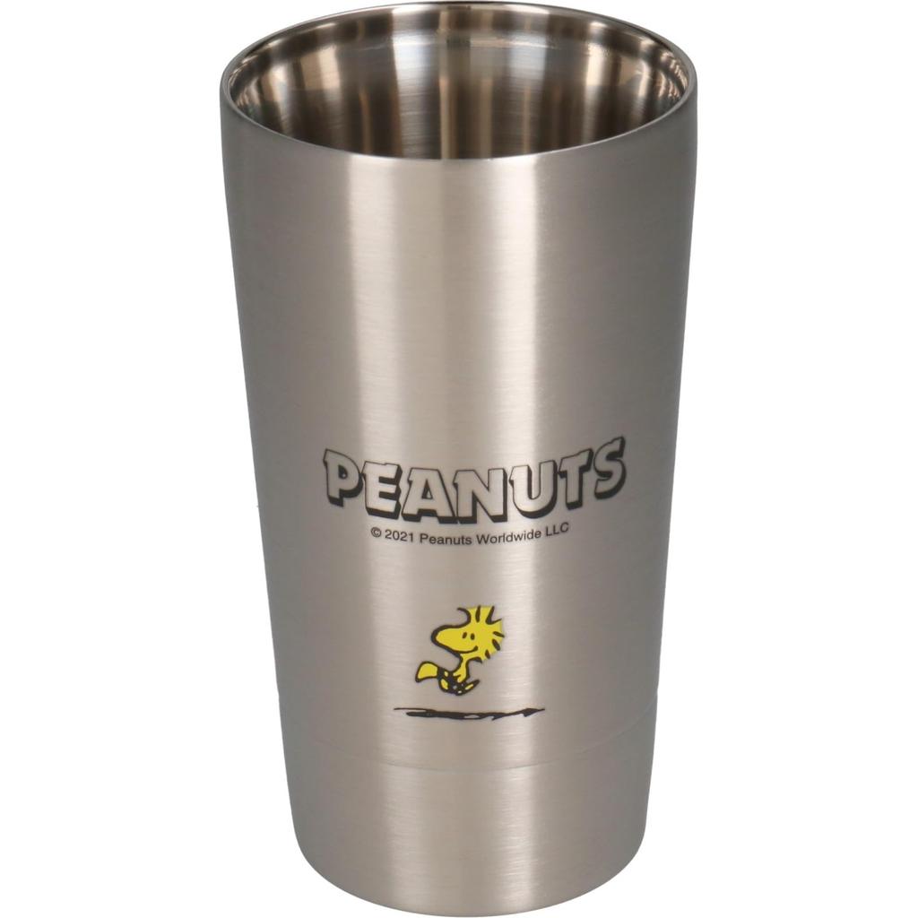 PEANUTS Double Walled Stainless Steel Tumbler 350ml Best Friends Made in Japan Approx. SN453-855