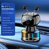 Car Fragrance Diffuser Smart Air Freshener Aromatherapy 3 Modes Adjustable Long-Lasting Robot-Shaped Design Essential Oil Stylish Accessory