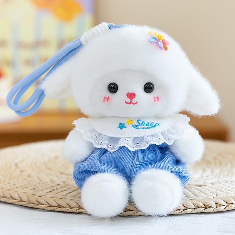 Unicorn Plush Toy With Bow Dress For Kids Kids Birthday Gift 18cm Soft Stuffed Animal