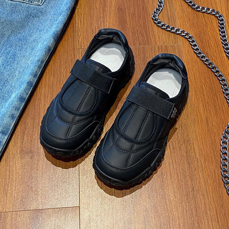 Velcro Sneakers Women's New Models with Skirts Are Not Tired, Soft Soles Are Light and Breathable, Casual Jogging Shoes