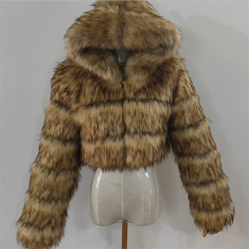 furry oversized moletom com capuz