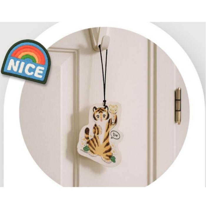 SCENTLIER × GAJEE „Hoaeng-i“ Duftanhänger 3er-Set – Glücksbringende koreanische Tiger-Duftanhänger