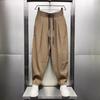 Ice Silk Men's Casual Pants Summer New Style Loose Straight Tube Quick Dry Air Conditioning Sports Nine Points Thin