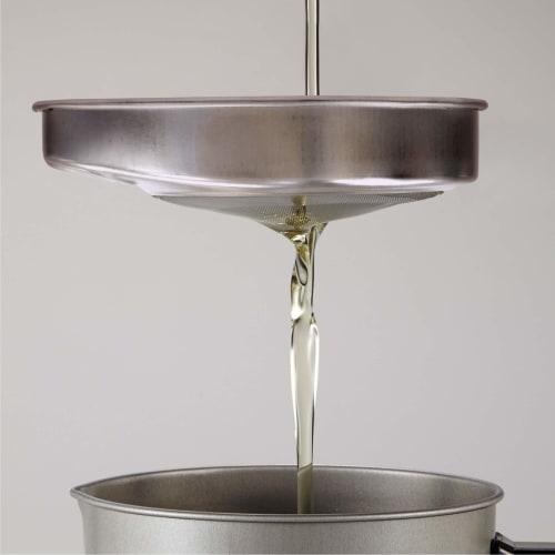 Takehara Seikan (TAKECAN) Oil Pot, Made in Japan, Gray, 1L, Quickly Fills with Oil (Housewife's Invention) CP