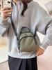 Color Block Mini Phone Crossbody Bag - Lightweight & Versatile for Autumn/Winter