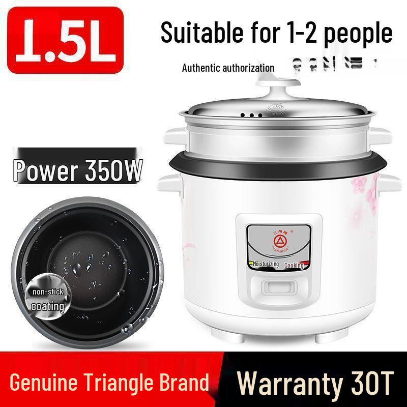 Triangle Rice Cooker: Mini Multi-Function Pot for Steaming & Cooking