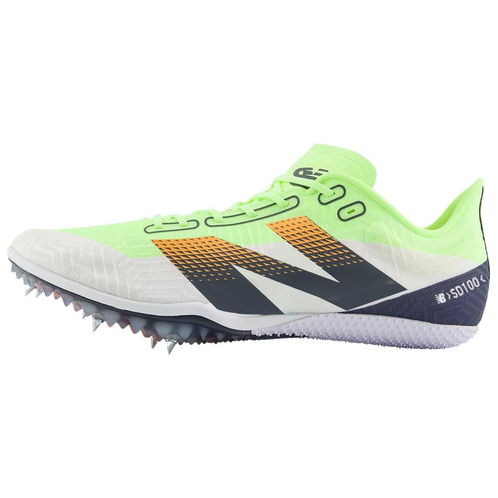 New Balance FuelCell SD100 V5 Bleached Lime Glo Graphite Hot Mango