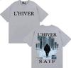 Rapper LHIVER Saif Album Merch Tee Shirt Unisexs Gothic Fashion Short Sleeve Tshirts Unisex Vintage Cotton Tshirt Fans Clothing