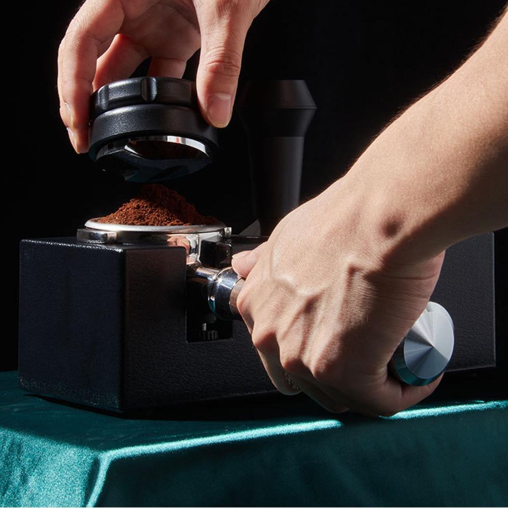 Universal Fit Coffee Tamping Station Portafilter Tamping Station Cafe Bar Use