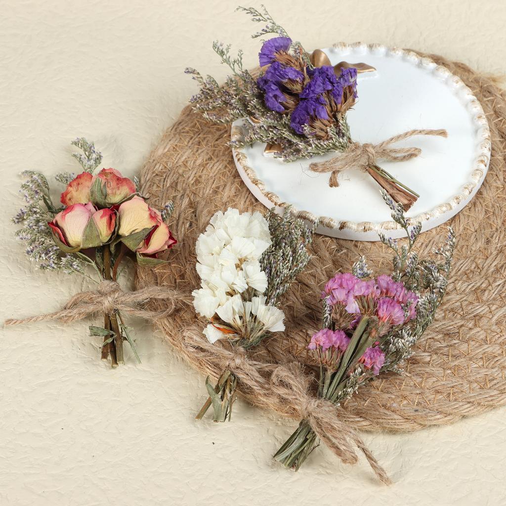 Miniaturowe Bukietowe Kwiaty Suszone Kwiaty Gypsophila Bukietowe Do Rękodzieła, Dekoracji Kart