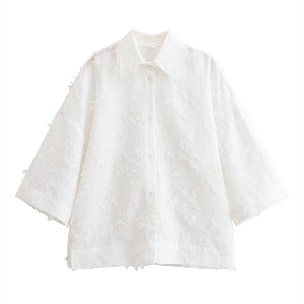 

Women s Large Silhouette Tassel Shirt Tassel A-line Half Length Skirt New Product Casual Women s Wear L белый