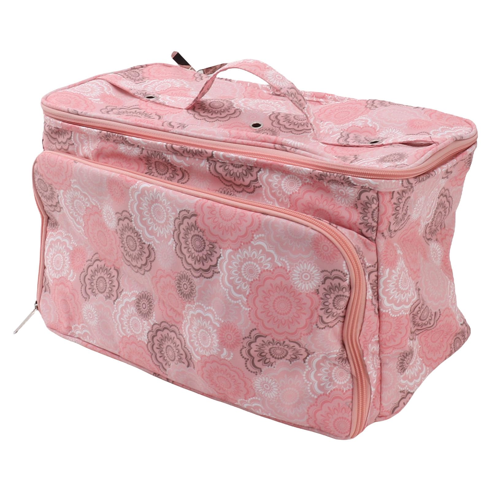 

Knitting Bag Crochet Hook Holder Bag with Dividers for Knitting Yarn Sewing Oxford Portable Design Needles, Balls, Supplies, Cloth,