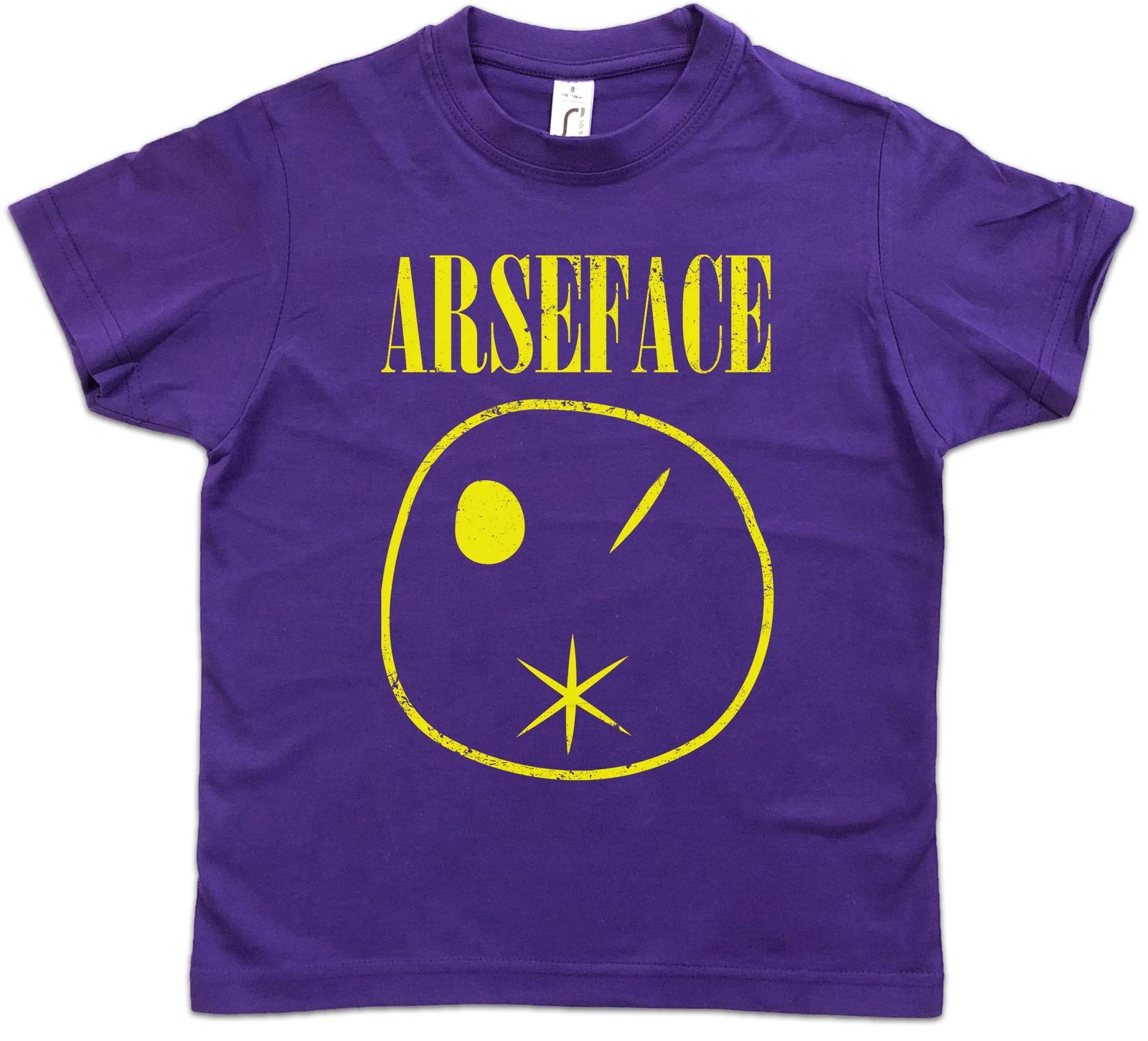 ARSEFACE Kids Boys T-Shirt Garth Cassidy Kurt Eugene Tulip Preacher Root- 100