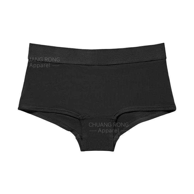 

Cotton anti-light shorts, two-in-one underwear, women s boxer underwear with inner gear, no curling, breathable, and no buttocks. S чёрный