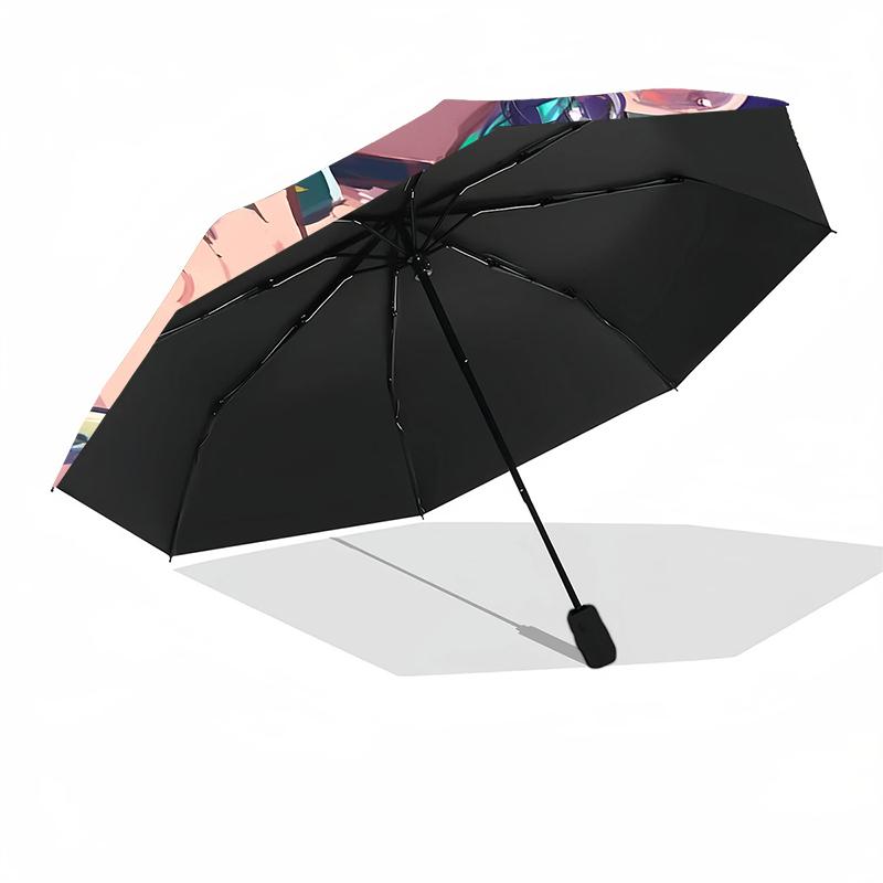 1pc KPop Demon Hunters ZOEY5 Umbrella, Sun Protection, And UV Shielding. It Has Eight Sturdy Ribs for Outdoor Use And Perfect Gift